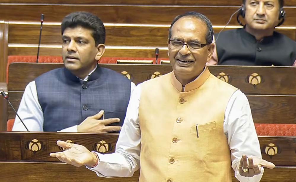 किसानों की आय में तीन से चार गुना इजाफा हुआ: शिवराज सिंह चौहान