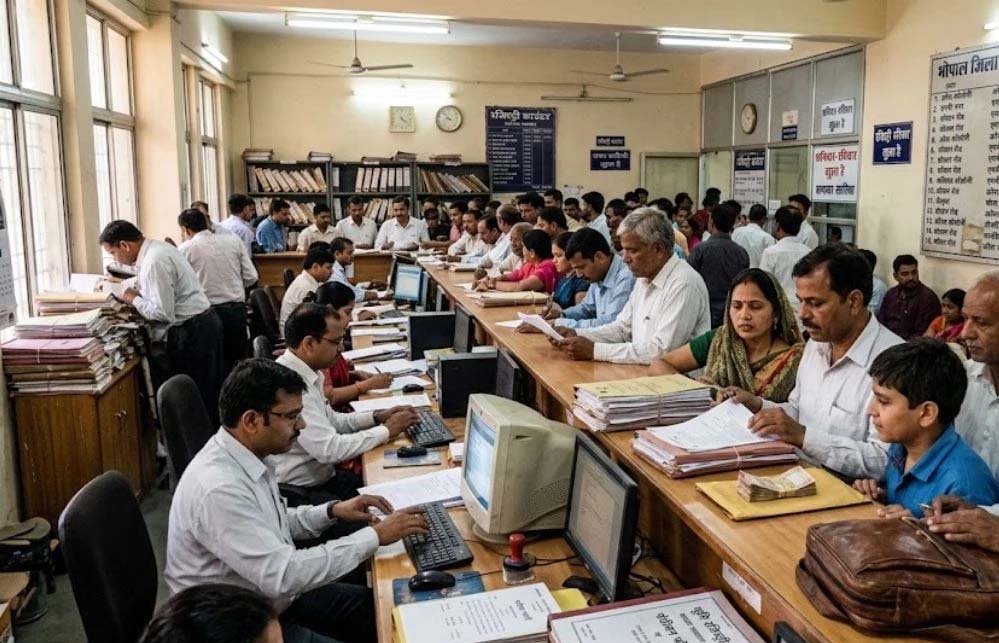 भोपाल में प्रॉपर्टी दरों में वृद्धि का असर: सात दिनों में 4,399 रजिस्ट्रियां, 96.61 करोड़ रुपये का हुआ लेन-देन