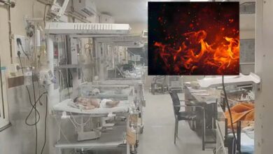 जबलपुर मेडिकल कॉलेज के NICU वार्ड में आग, डॉक्टर ने फायर एक्सटिंग्विशर से 27 बच्चों को बचाया