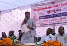 राज्य मंत्री दिलीप जायसवाल ने कटकोना से ऊरा तक मार्ग का किया भूमि पूजन