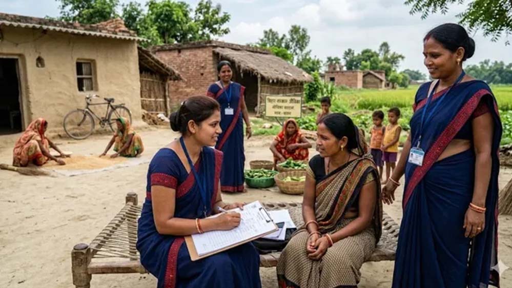 बिहार में 10-10 हजार रुपये ले चुकी महिलाओं का रोजगार सर्वे शुरू, जीविका कर्मचारियों को ड्यूटी पर लगाया गया