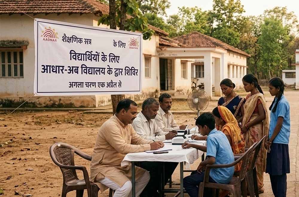 विद्यार्थियों के लिए आधार-अब विद्यालय के द्वार शिविर का अगला चरण एक अप्रैल से विद्यार्थियों के लिए आधार-अब विद्यालय के द्वार शिविर का अगला चरण एक अप्रैल से