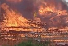 अयोध्या में बड़ा हादसा: परिवहन मंत्री के महायज्ञ में भीषण आग, यज्ञशाला जलकर खाक