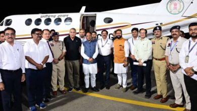 बिलासा देवी केवट एयरपोर्ट पर नाइट फ्लाइट्स की शुरुआत, मुख्यमंत्री विष्णुदेव साय ने किया शुभारंभ बिलासा देवी केवट एयरपोर्ट पर नाइट फ्लाइट्स की शुरुआत, मुख्यमंत्री विष्णुदेव साय ने किया शुभारंभ
