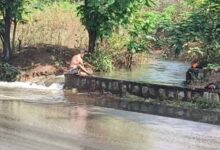 बिलासपुर डैम का गेट टूटा: मूसलाधार बारिश से हाईवे पर बाढ़, खेत हुए जलमग्न