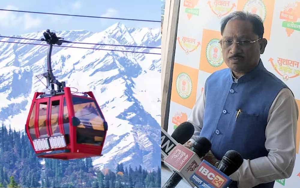 रोप-वे हादसे पर CM साय का बयान: ‘दुखद घटना, दोषियों पर होगी सख्त कार्रवाई’