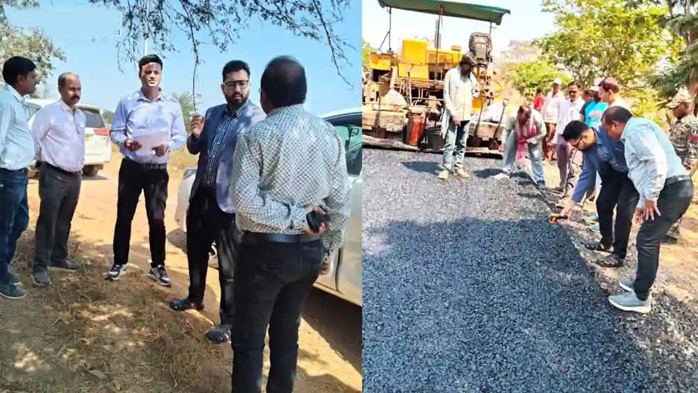 महासमुंद के कलेक्टर ने किया एनएच-06 का निरीक्षण, गुणवत्ता पूर्ण कार्य करने के दिए निर्देश महासमुंद के कलेक्टर ने किया एनएच-06 का निरीक्षण, गुणवत्ता पूर्ण कार्य करने के दिए निर्देश