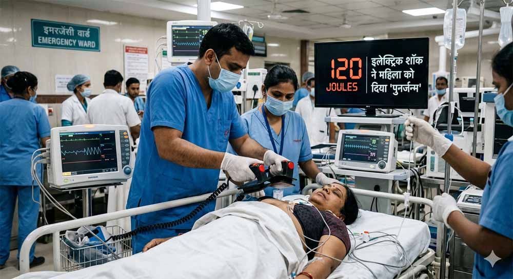 शहडोल में मेडिकल चमत्कार: थम चुकी थीं धड़कनें, 120 जूल के इलेक्ट्रिक शॉक से महिला को मिला नया जीवन
