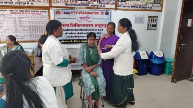 नूपपुर जिले में एचपीवी टीकाकरण अभियान जारी