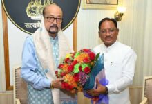 मुख्यमंत्री विष्णु देव साय ने राज्यपाल रमेन डेका को जन्मदिन की दी शुभकामनाएँ मुख्यमंत्री विष्णु देव साय ने राज्यपाल रमेन डेका को जन्मदिन की दी शुभकामनाएँ