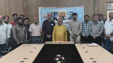 कुशाभाऊ ठाकरे पत्रकारिता विश्वविद्यालय में होली मिलन