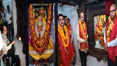 राज्यपाल ने माँ महामाया का दर्शन कर छत्तीसगढ़ की सुख-समृद्धि, खुशहाली की कामना की