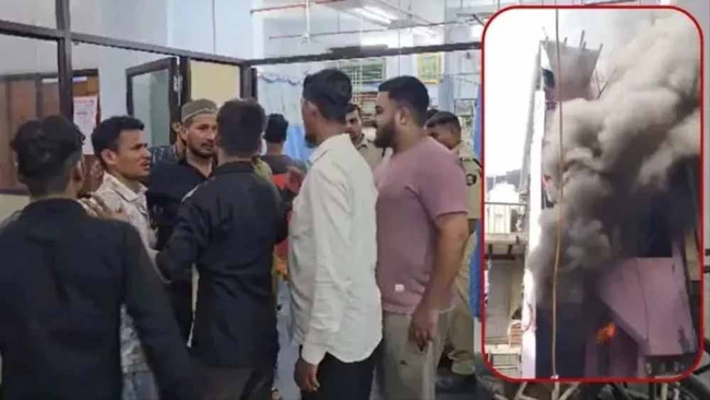 सूरत में भीषण अग्निकांड: इमारत में लगी आग, एक ही परिवार के 5 लोगों की दर्दनाक मौत सूरत में भीषण अग्निकांड: इमारत में लगी आग, एक ही परिवार के 5 लोगों की दर्दनाक मौत