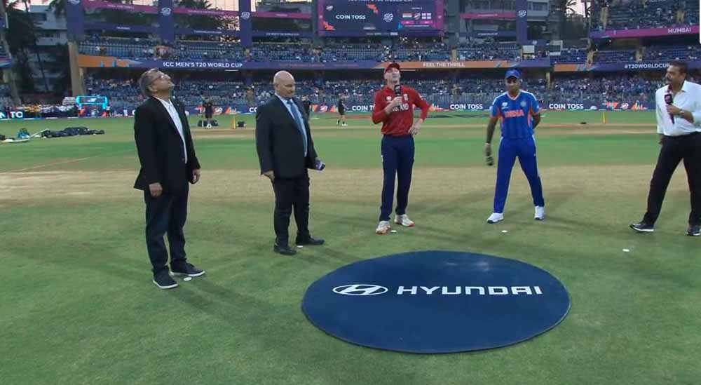 सेमीफाइनल में इंग्लैंड ने जीता टॉस, भारत पहले करेगा बल्लेबाजी