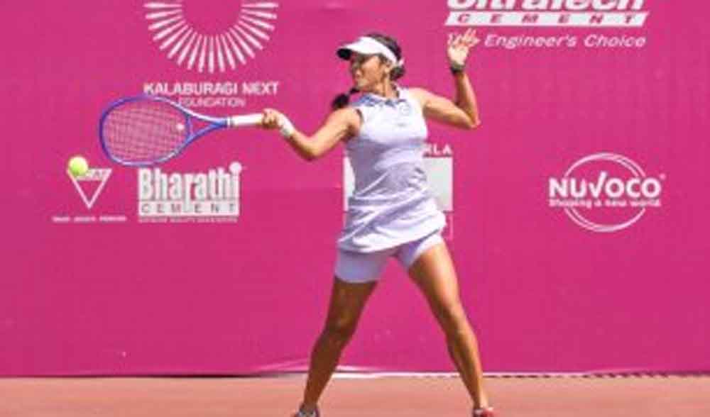 आईटीएफ डब्ल्यू35 कलबुर्गी: अंकिता रैना और जील देसाई ने दूसरे राउंड में बनाई जगह