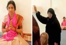 एयरपोर्ट पर BJP नेता माधवी की हरकत से मचा बवाल, पहले मस्जिद विवाद अब नया विवाद