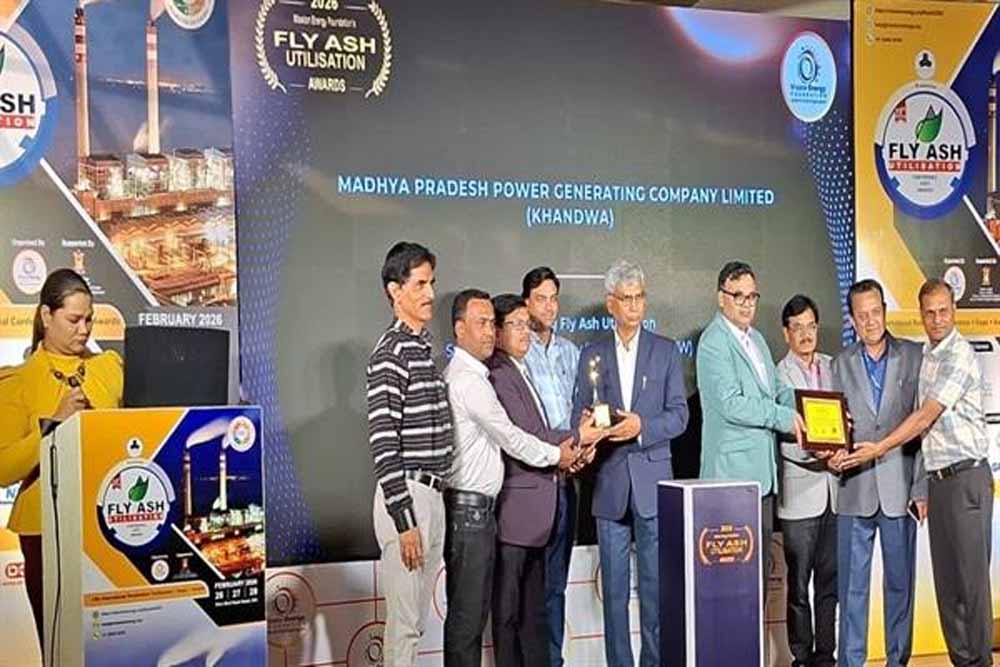 फ्लाई ऐश उपयोगिता में उत्कृष्ट प्रदर्शन पर मिले चार प्रतिष्ठित राष्ट्रीय पुरस्कार