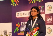 कर्नाटक के तैराक मणिकांता ने स्वर्ण पदकों की हैट्रिक पूरी की, छत्तीसगढ़ की अनुष्का भगत ने जीता दूसरा पदक