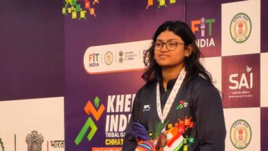 कर्नाटक के तैराक मणिकांता ने स्वर्ण पदकों की हैट्रिक पूरी की, छत्तीसगढ़ की अनुष्का भगत ने जीता दूसरा पदक