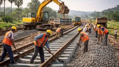 एमपी में नई रेललाइन प्रोजेक्ट: 108 गांवों की जमीन अधिग्रहित, 2030 तक पूरा होगा काम एमपी में नई रेललाइन प्रोजेक्ट: 108 गांवों की जमीन अधिग्रहित, 2030 तक पूरा होगा काम