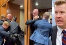 ईरान पर हमले का विरोध पड़ा भारी: इजरायल समर्थक US सांसद ने पूर्व सैनिक के हाथ तोड़े