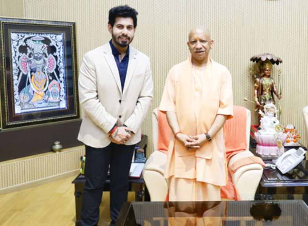 सीएम योगी से मिले नोबेल विजेता कॉन्स्टेंटिन नोवोसेलोव, विज्ञान और नवाचार पर हुई चर्चा सीएम योगी से मिले नोबेल विजेता कॉन्स्टेंटिन नोवोसेलोव, विज्ञान और नवाचार पर हुई चर्चा