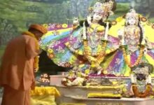 मथुरा पहुंचे CM योगी, श्रीकृष्ण जन्मभूमि में किए दर्शन; प्रदेश की खुशहाली के लिए की प्रार्थना