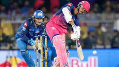 यशस्वी जायसवाल का धमाका, वैभव सूर्यवंशी की तूफानी पारी, राजस्थान रॉयल्स ने मुंबई इंडियंस को दी करारी मात यशस्वी जायसवाल का धमाका, वैभव सूर्यवंशी की तूफानी पारी, राजस्थान रॉयल्स ने मुंबई इंडियंस को दी करारी मात