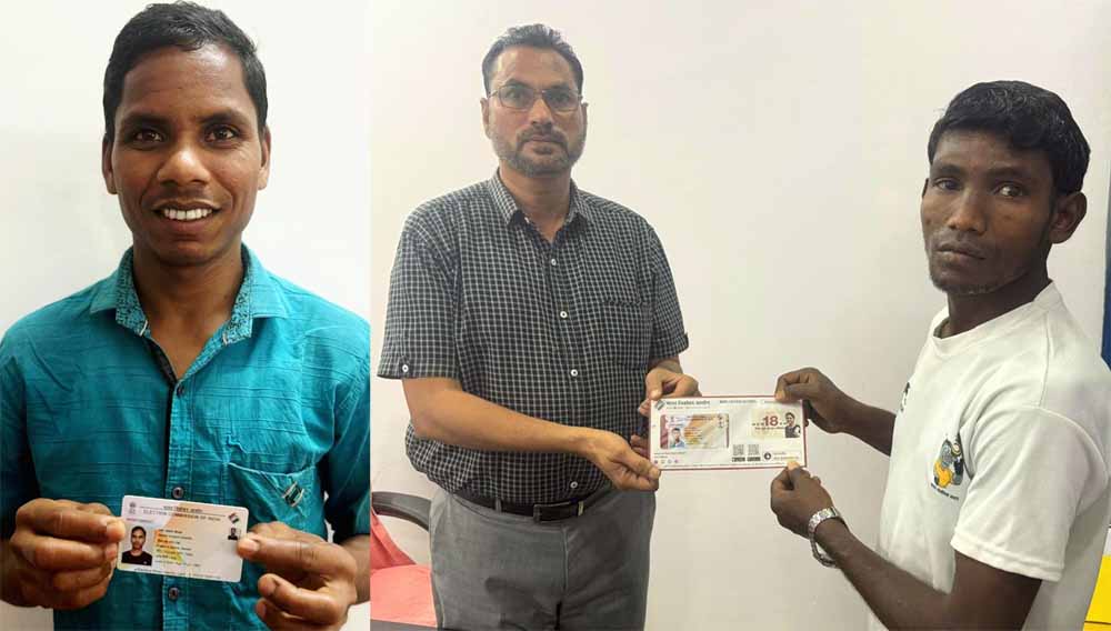 सुकमा में लोकतंत्र की नई शुरुआत: बंदूक छोड़ चुके 116 युवाओं के बने वोटर कार्ड सुकमा में लोकतंत्र की नई शुरुआत: बंदूक छोड़ चुके 116 युवाओं के बने वोटर कार्ड