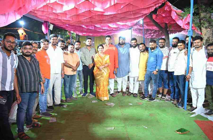 हनुमान जन्मोत्सव के अवसर पर जय हनुमान सेवा वाहिनी द्वारा किया गया विशाल भंडारे का आयोजन