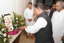 मुख्यमंत्री विष्णु देव साय ने स्वर्गीय श्रीमती प्रेमलता अग्रवाल को दी श्रद्धांजलि