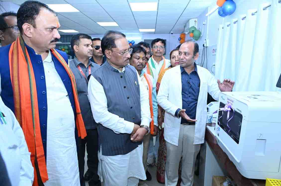 हर नागरिक तक गुणवत्तापूर्ण और सुलभ चिकित्सा पहुंचाना सरकार की सर्वोच्च प्राथमिकता – मुख्यमंत्री विष्णु देव साय हर नागरिक तक गुणवत्तापूर्ण और सुलभ चिकित्सा पहुंचाना सरकार की सर्वोच्च प्राथमिकता – मुख्यमंत्री विष्णु देव साय