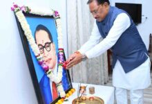 डॉ. भीमराव अम्बेडकर जयंती पर मुख्यमंत्री विष्णु देव साय ने किया नमन : सामाजिक न्याय, समानता और समरस समाज के निर्माण का लिया संकल्प