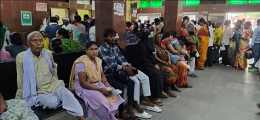 सरायकेला में लू का कहर, अस्पतालों में बढ़े हीटस्ट्रोक और डायरिया के मरीज