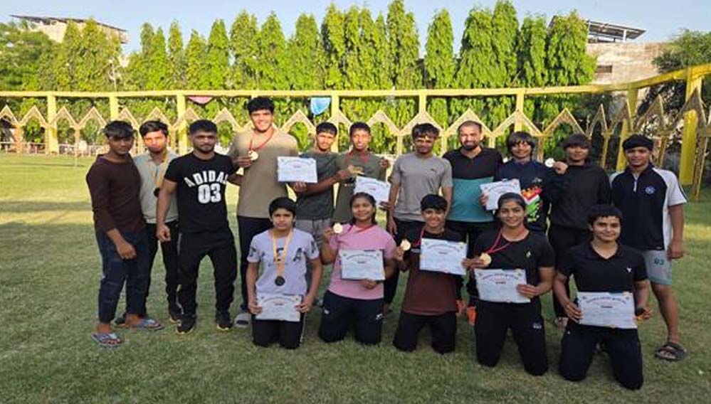 अंडर-17 कुश्ती में छाया मध्यप्रदेश,युवा पहलवानों ने बढ़ाया प्रदेश का मान