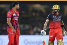 बेंगलुरु ने लखनऊ को हराकर टेबल में टॉप किया, कोहली और रसिक की शानदार पारी