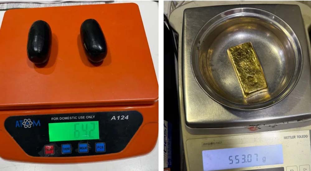 महिला के प्राइवेट पार्ट से निकला 83 लाख का सोना, एयरपोर्ट चेकिंग में हुआ खुलासा