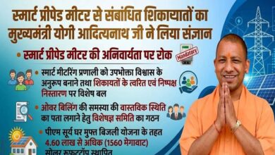 मुख्यमंत्री योगी आदित्यनाथ के निर्देश पर स्मार्ट मीटर उपभोक्ताओं को बड़ी राहत