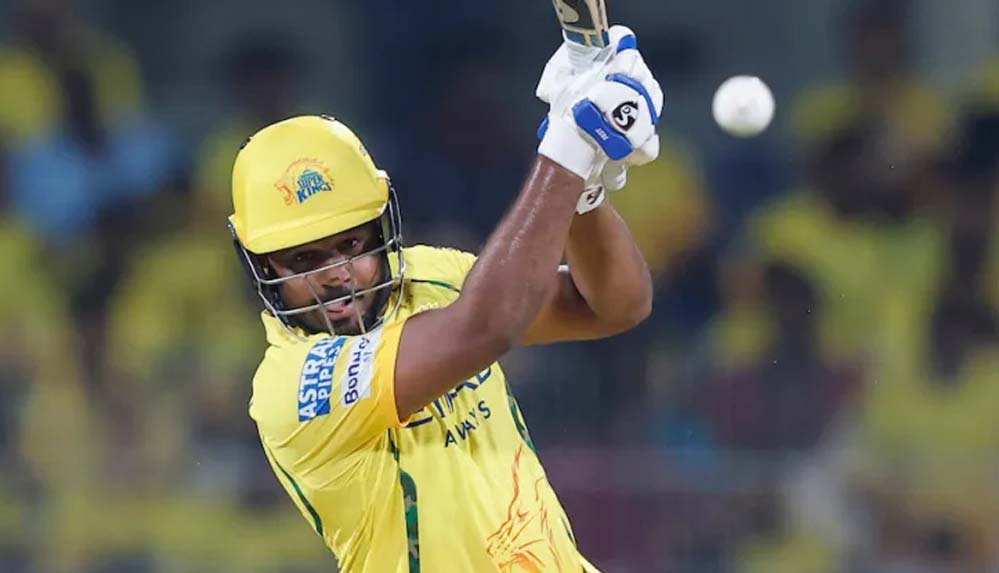 MI vs CSK: संजू सैमसन का तूफान, 10 चौके, 6 छक्के और 101 रन, वानखेड़े में बनाया यूनिक रिकॉर्ड MI vs CSK: संजू सैमसन का तूफान, 10 चौके, 6 छक्के और 101 रन, वानखेड़े में बनाया यूनिक रिकॉर्ड