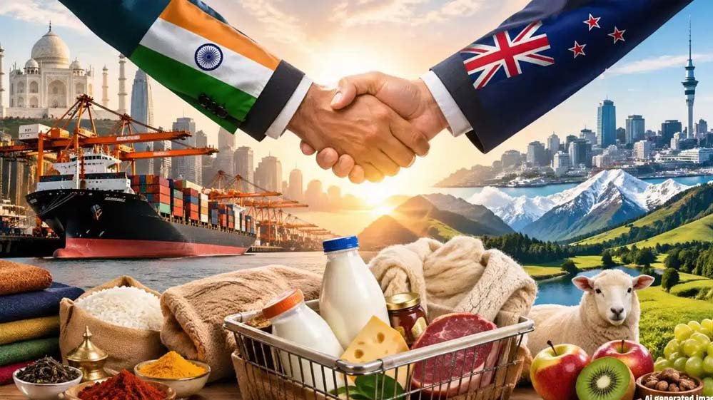 न्यूजीलैंड से FTA में आम भारतीय को क्या मिलेगा? हर साल 5000 वीजा और 0 ड्यूटी का फायदा न्यूजीलैंड से FTA में आम भारतीय को क्या मिलेगा? हर साल 5000 वीजा और 0 ड्यूटी का फायदा