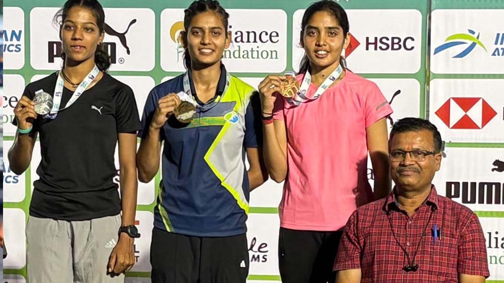 24वीं नेशनल जूनियर फेडरेशन एथलेटिक्स प्रतियोगिता में मध्यप्रदेश अकादमी के खिलाड़ियों का शानदार प्रदर्शन
