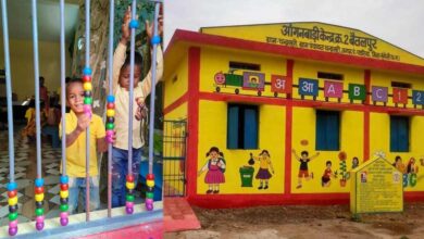 नन्हे कदम गढ़ेगें सशक्त भारत का भविष्य – आंगनबाड़ी केंद्रों का नया रूप, नई दिशा नन्हे कदम गढ़ेगें सशक्त भारत का भविष्य – आंगनबाड़ी केंद्रों का नया रूप, नई दिशा