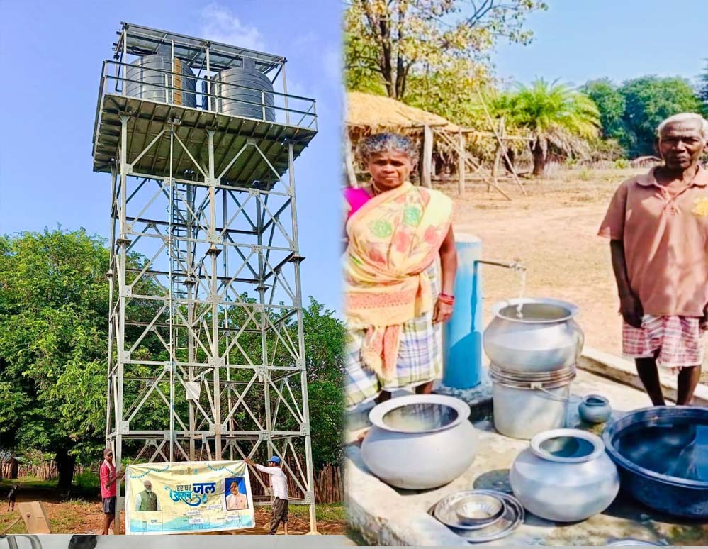 नक्सल प्रभावित सालातोंग में बहने लगी विकास की धारा