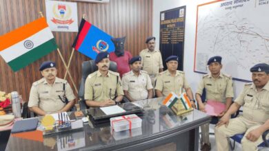 रामगढ़ में अवैध हथियार के साथ युवक गिरफ्तार, 9 एमएम पिस्टल बरामद