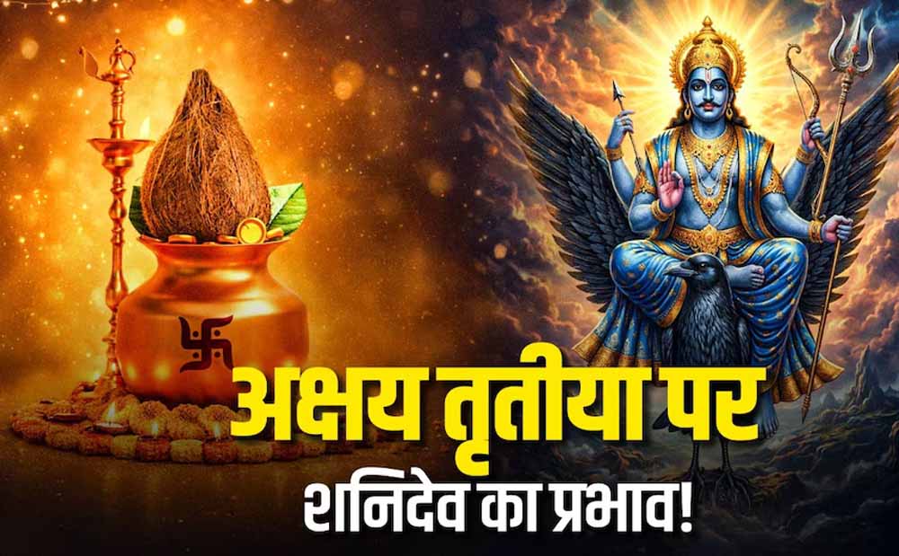 अक्षय तृतीया से पहले शनि का बड़ा बदलाव, करियर-धन में फायदा अक्षय तृतीया से पहले शनि का बड़ा बदलाव, करियर-धन में फायदा