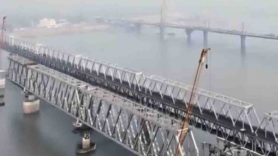 मोकामा में गंगा पर नया रेल पुल तैयार, जून से शुरू होगा ट्रेनों का परिचालन और बचेगा सफर का समय मोकामा में गंगा पर नया रेल पुल तैयार, जून से शुरू होगा ट्रेनों का परिचालन और बचेगा सफर का समय