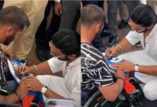 जामनगर एयरपोर्ट पर सितारों की खास मुलाकात वायरल