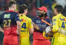 RCB ने CSK को हराया, लगातार तीसरी हार का सामना, डेविड बने जीत के नायक