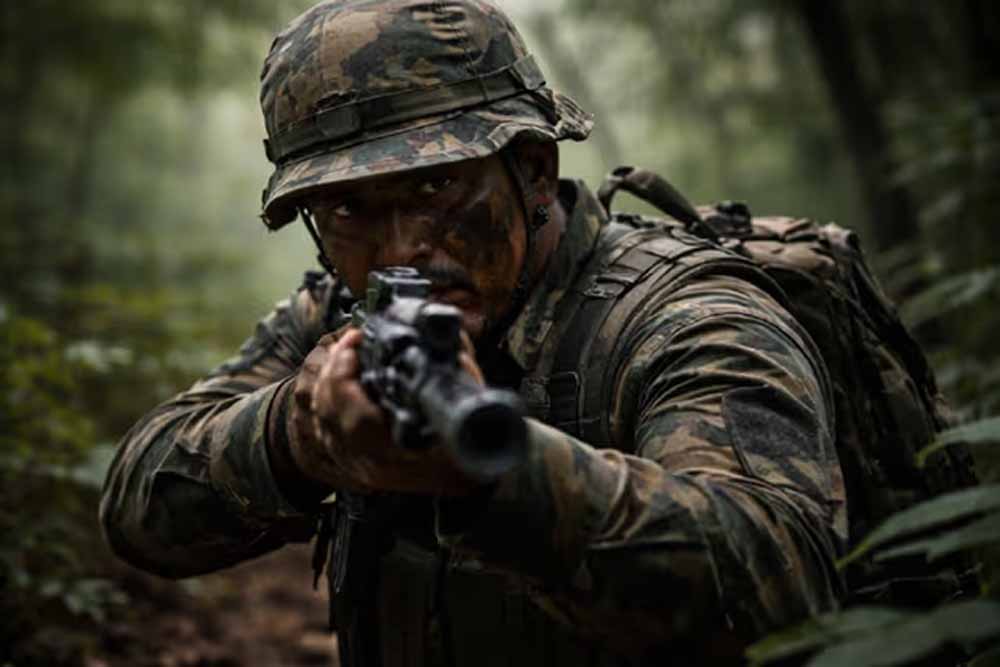 सारंडा जंगल में सुरक्षाबलों और नक्सलियों के बीच भीषण मुठभेड़