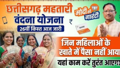 महिलाओं के मोबाईल में बजी खुशियों की घंटी,महतारी वंदन की 26वीं किश्त जारी